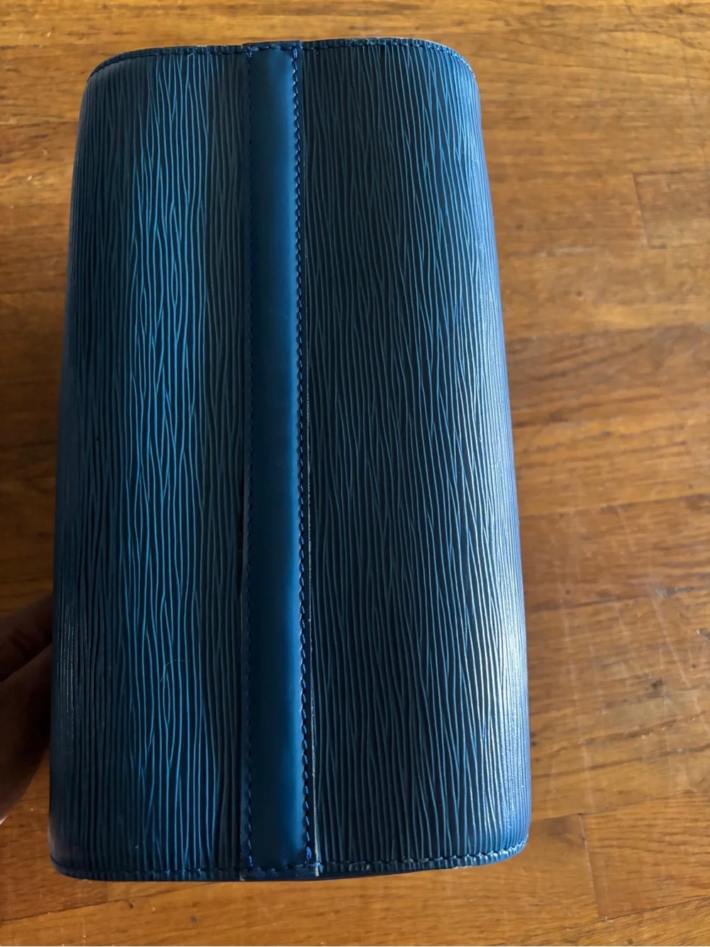 Louis Vuitton Blue Epi Leather Shoulder Bag